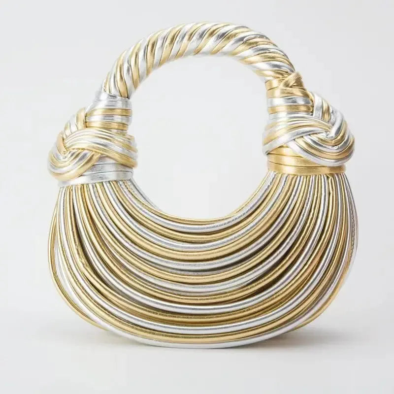 Luna Gold Sculpt Bag