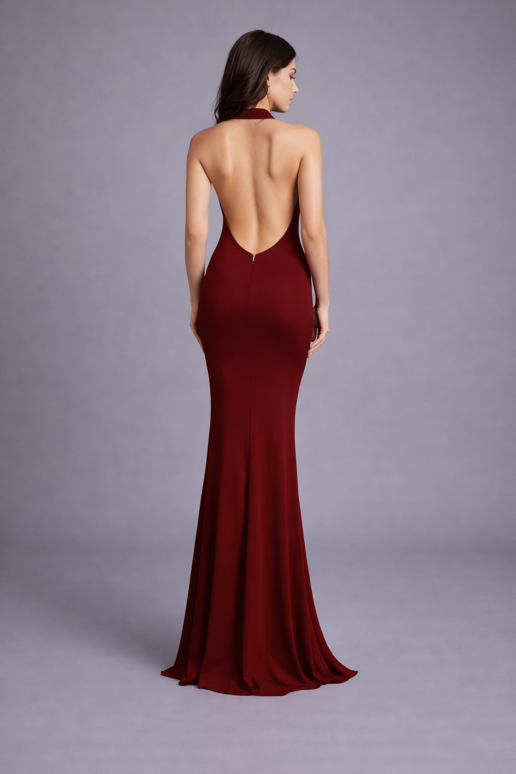 Celeste Lace Halter Maxi Dress